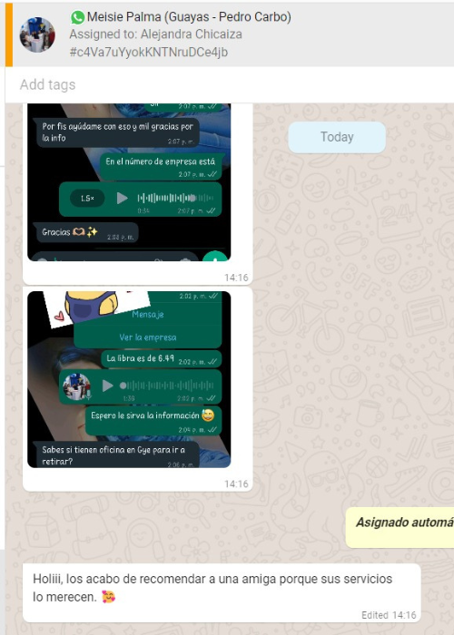 Testimonio